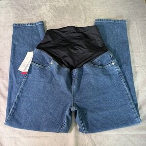 Isabel By Ingrid & Isabel Jeans Womens 2 Skinny Maternity Crossover Panel NWT